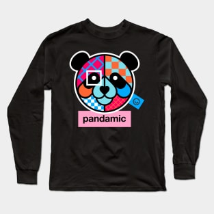 Pandamic Pink character Long Sleeve T-Shirt